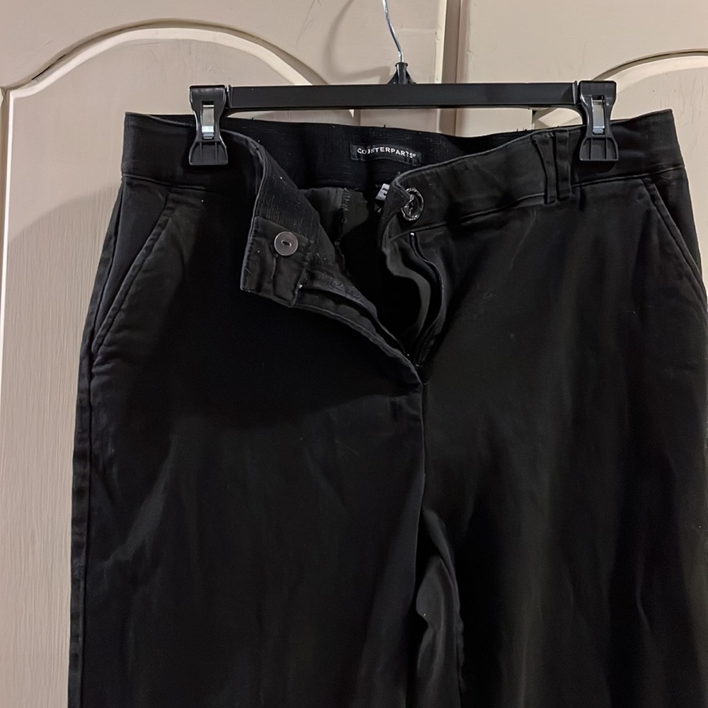 Size 12 black Capri pants. Worn several times Listing #4825 - Picture 2 of 5